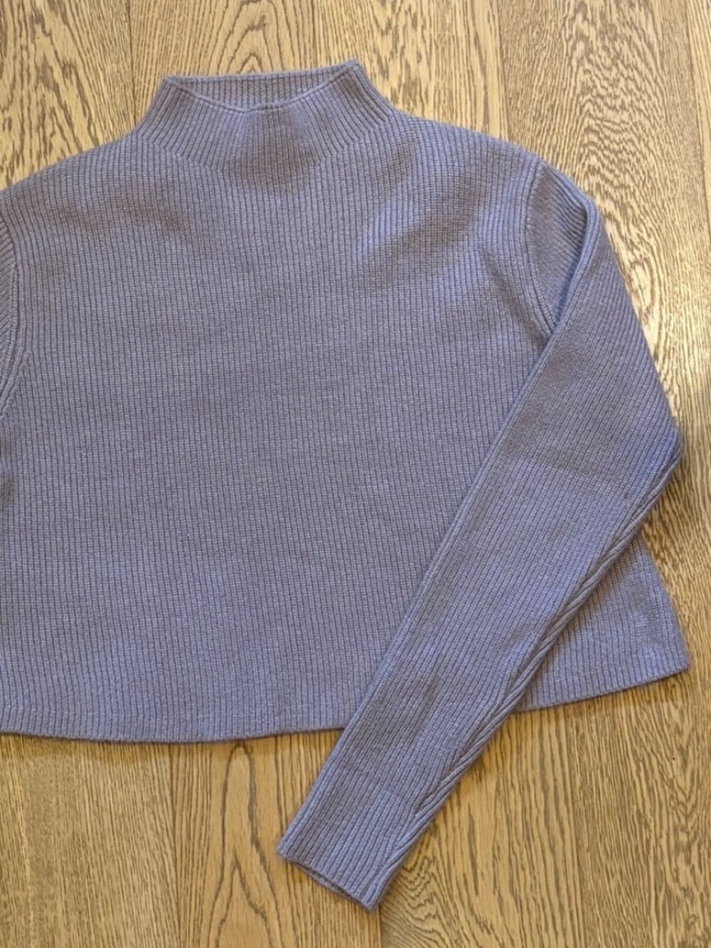 Dress Forum Mockneck Sweater - Purply grey - Size L
